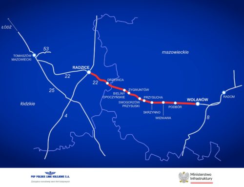 Rewitalizacja toru nr 2 na linii kolejowej nr 22 (Radzice – Radom Główny)